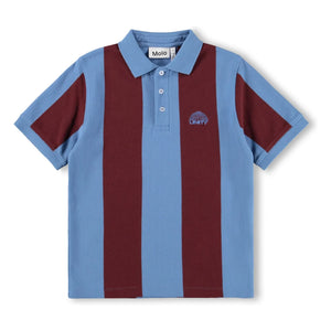 Molo - Reyo gestreiftes Poloshirt aus Bio-Baumwolle | Blau