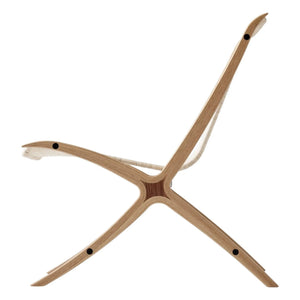& Tradition - X HM10 Lounge-Sessel, Hvidt & Mølgaard | Natur