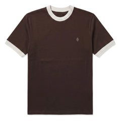 Wooden Store - Relief-T-Shirt | Braun