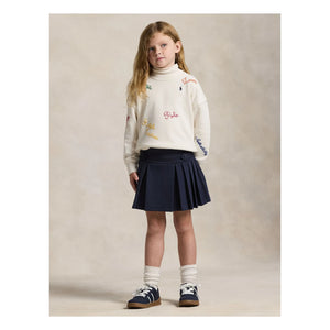 Ralph Lauren – Faltenrock | Marineblau