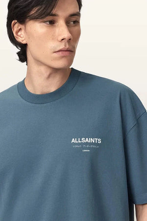 AllSaints Herren Baumwoll Oversize T-Shirt