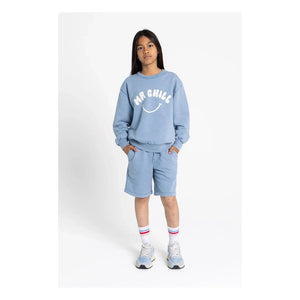 Hundred Pieces - Ryde Bio-Baumwoll-Sweatshirt | Graublau