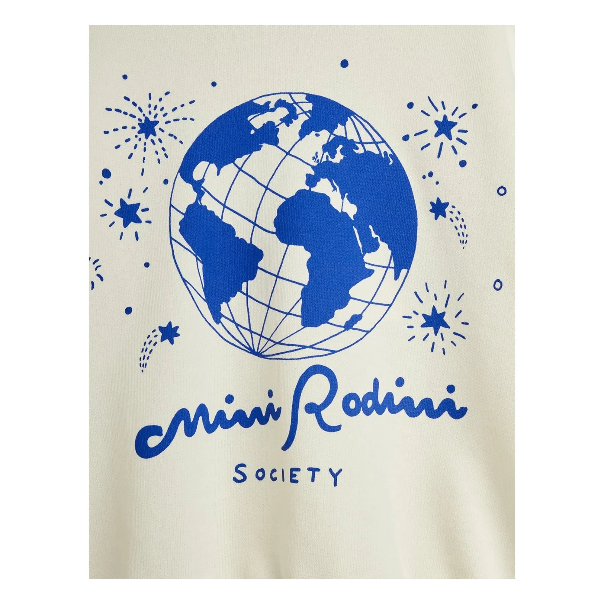 Mini Rodini - Sweat Society Bio-Baumwolle | Ecru