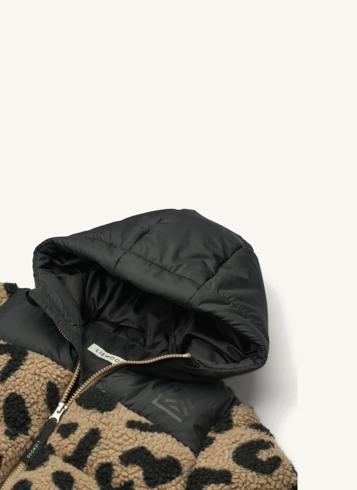Liewood - Niko Sherpa Daunenjacke | Dunkelbraun