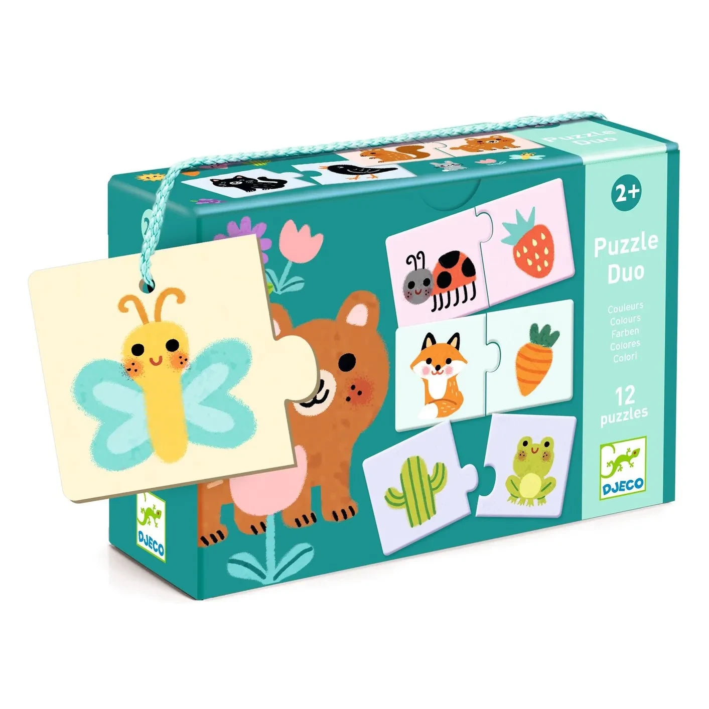 Djeco - Farben Duo-Puzzle