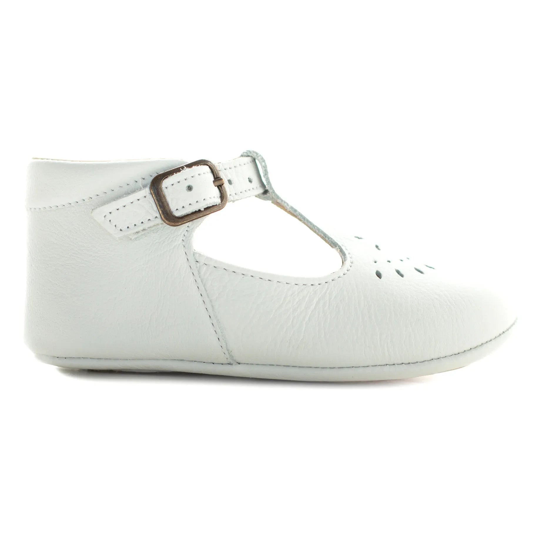 Poppée - Minimilton T-Bar Booties | Weiß