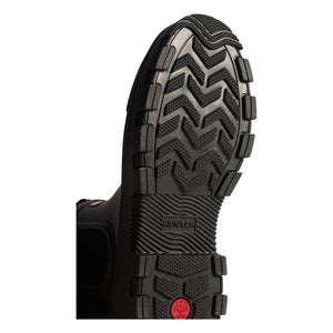 Hunter - Chelsea Gummistiefel mit Elastikeinsatz | Schwarz