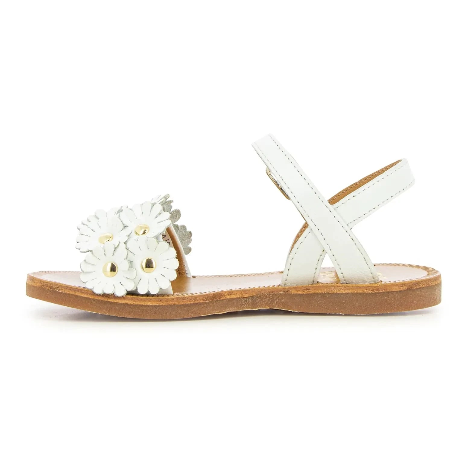 Pom d'Api - Plagette Multi Flo Sandalen | Weiß