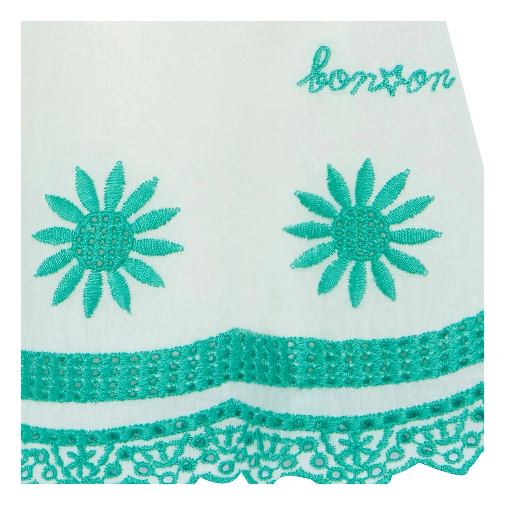 Bonton - Anna Besticktes Kleid | Ecru