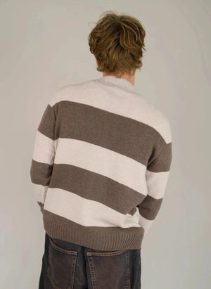 Origin Knitwear - Nahtloser Wollpullover | Lila