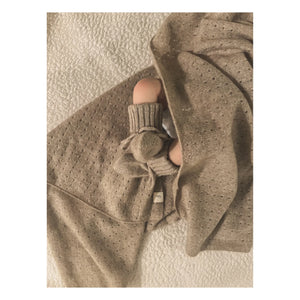 My Little Freckle - Bio Kaschmir Faltbare Hausschuhe | Camel