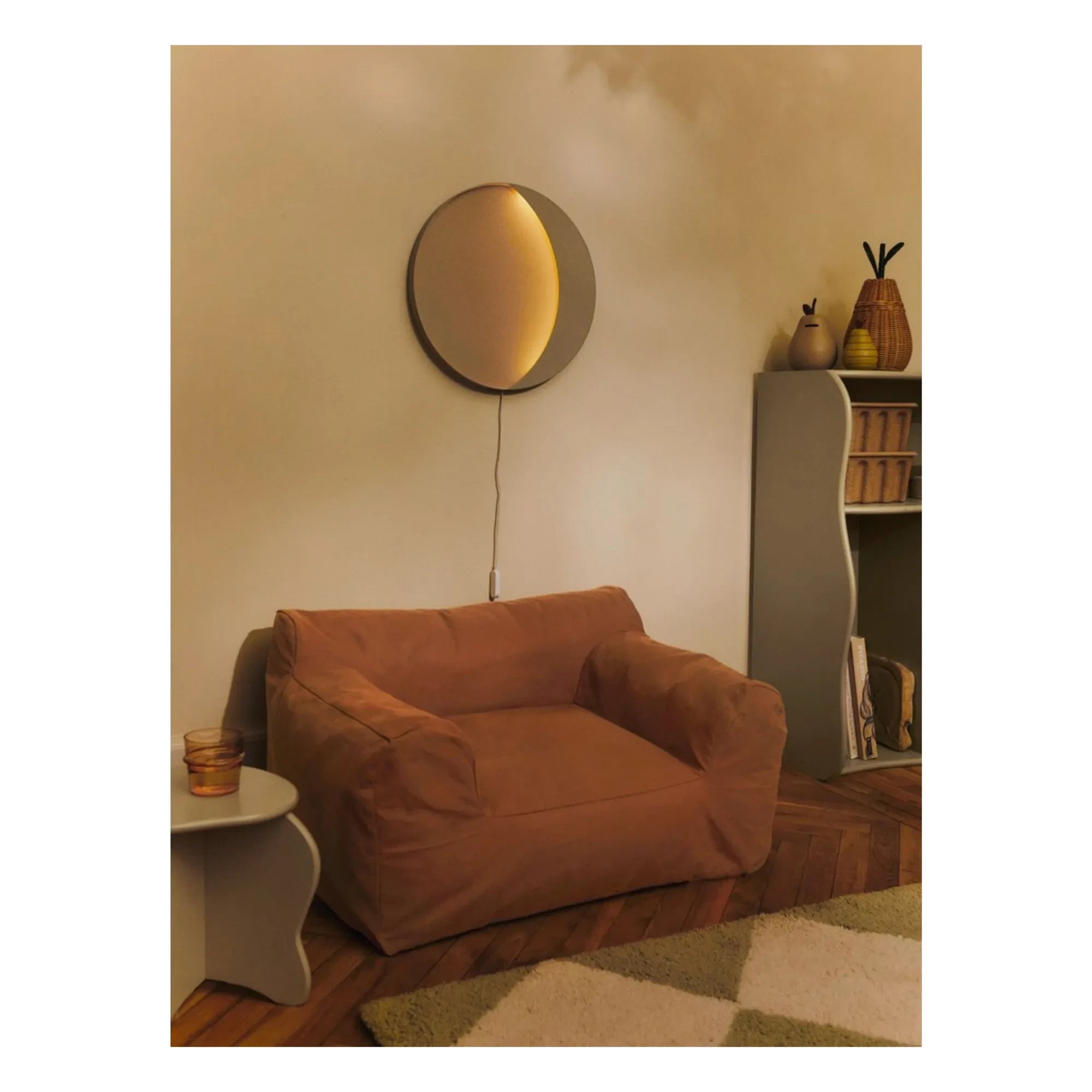 Ferm Living Kids - Billow Pouf | Senffarben