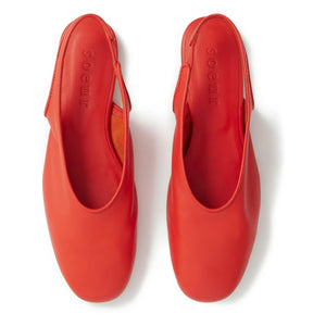 Soeur – Emmett Leder Ballerinas | Rot