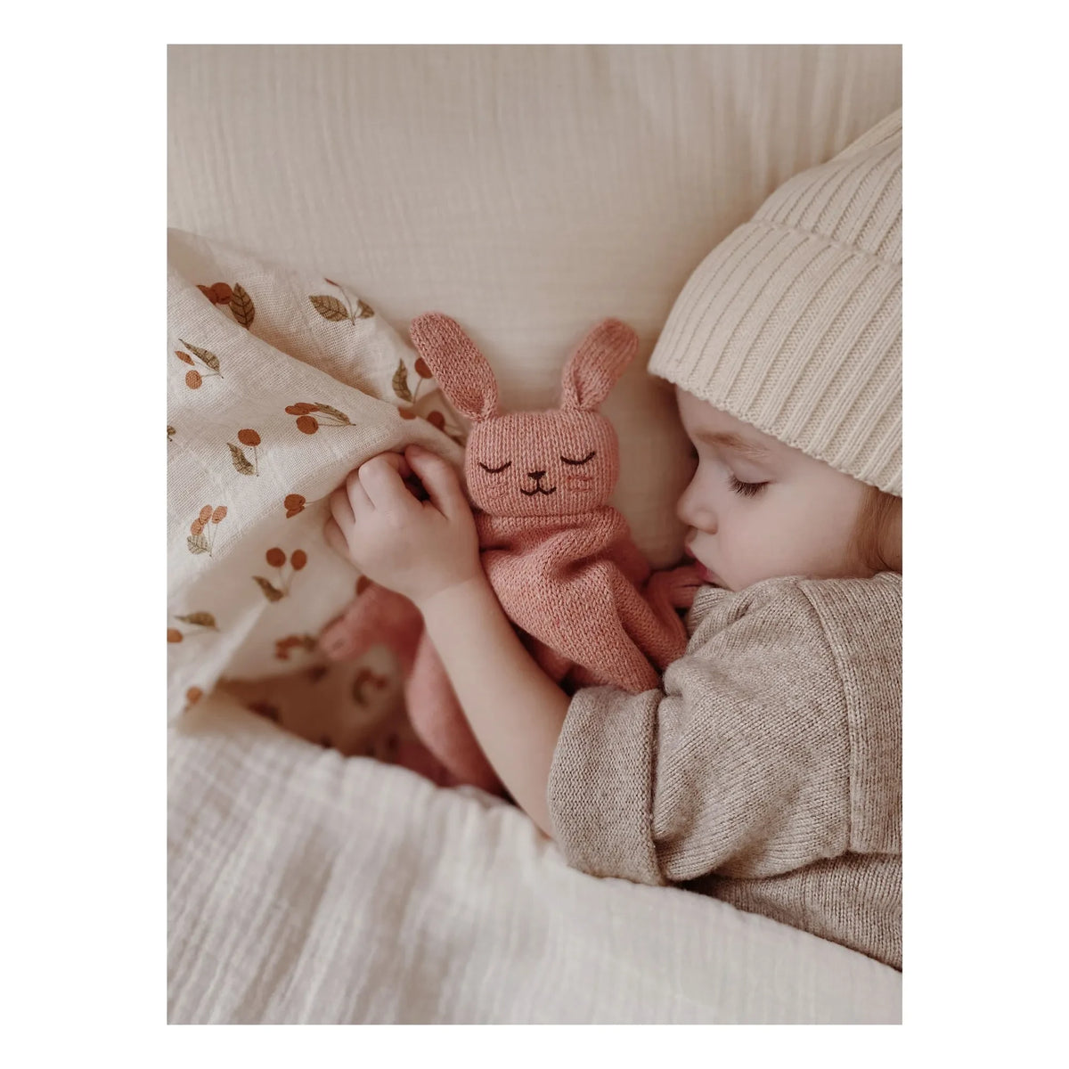 Main Sauvage - Alpaka-Hase | Rosa