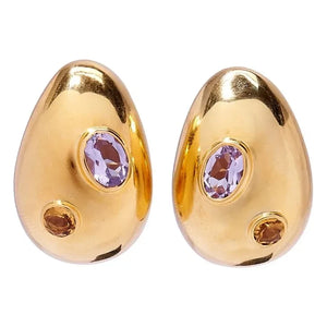 Lizzie Fortunato - Mini Arp Ohrringe | Gold