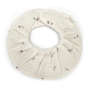 Babyshower - Lätzchen fancy Cherries | Ecru