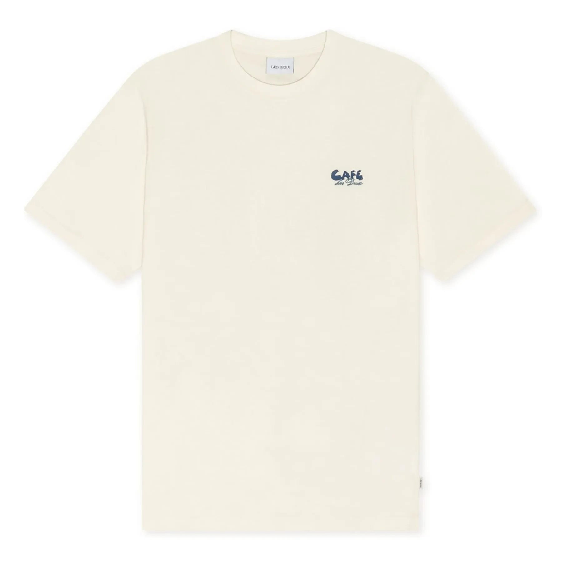 Les Deux - Café T-Shirt | Elfenbein