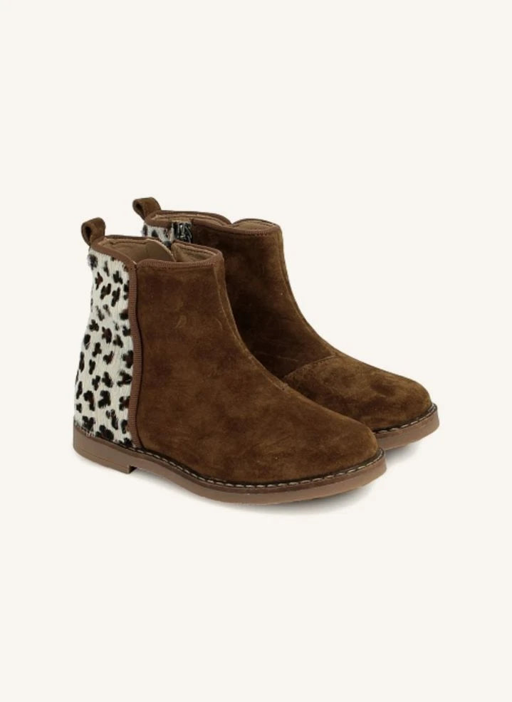 Pom d'Api - Trip Back Velours Stiefel | Braun