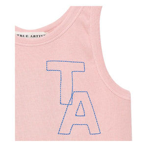 True Artist - Geripptes Camisole-Top Nr. 20 | Blasses Rosa