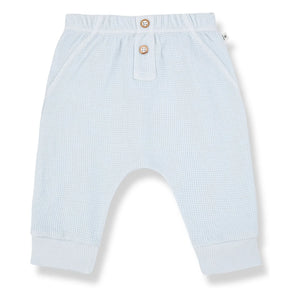 1+ in the family - Sunion Waffelhose | Blassblau
