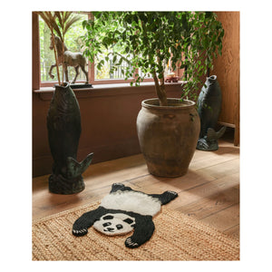 Doing Goods - Panda Wollteppich | Ecru