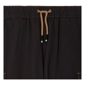 Bonpoint - Lawson Cargo Shorts aus Bio-Baumwolle | Schwarz