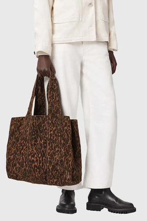 AllSaints IZZY Damen Leder Tote Tasche