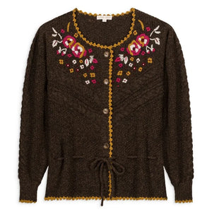 Louise Misha - Sandya Wolljacke | Terre cuite