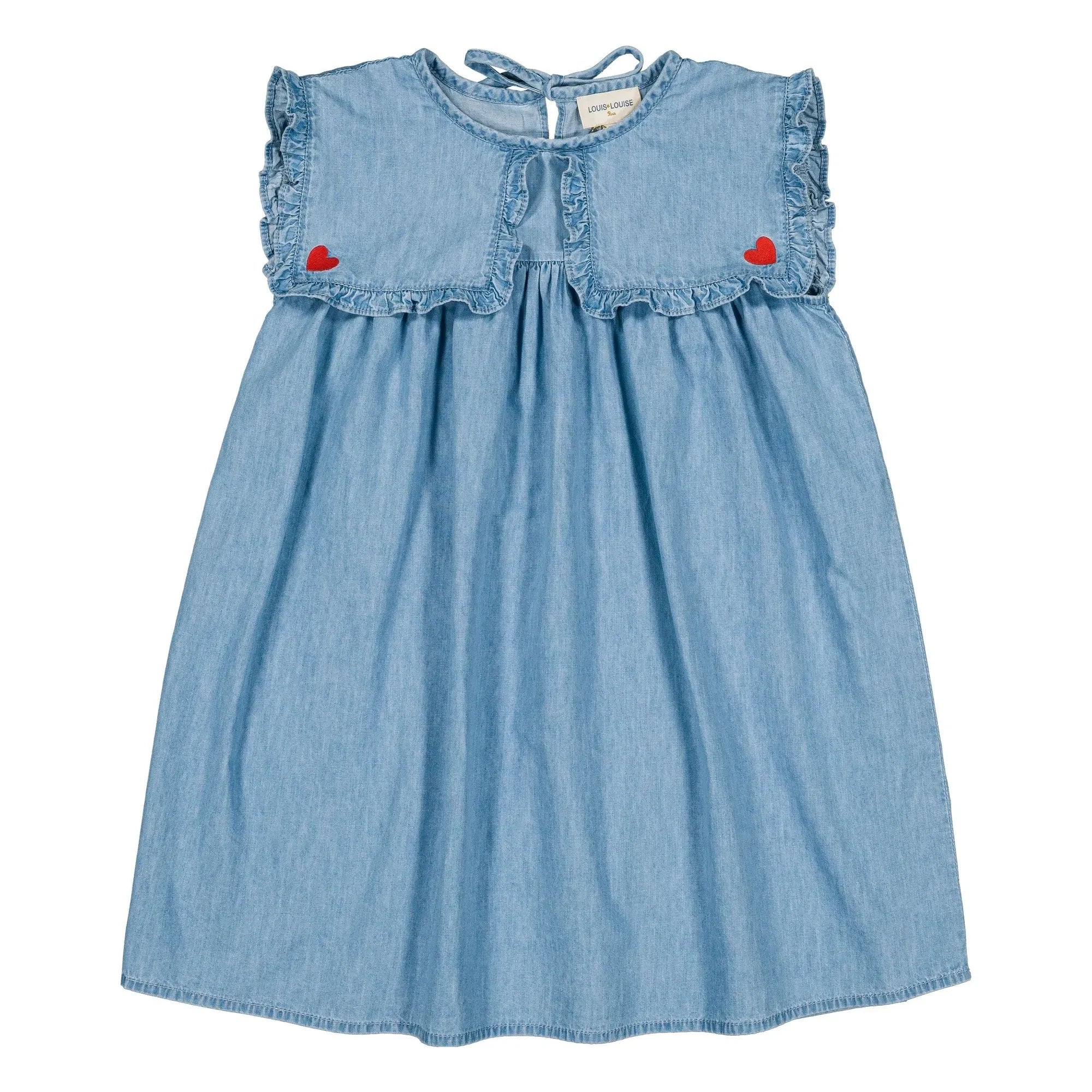 Louis Louise - Célestine Chambray Kleid | Hellblau