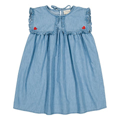 Louis Louise - Célestine Chambray Kleid | Hellblau