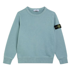Stone Island - Logo-Sweatshirt | Hellblau