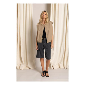 Smallable Woman - Savannah Ärmellose Jacke | Beige