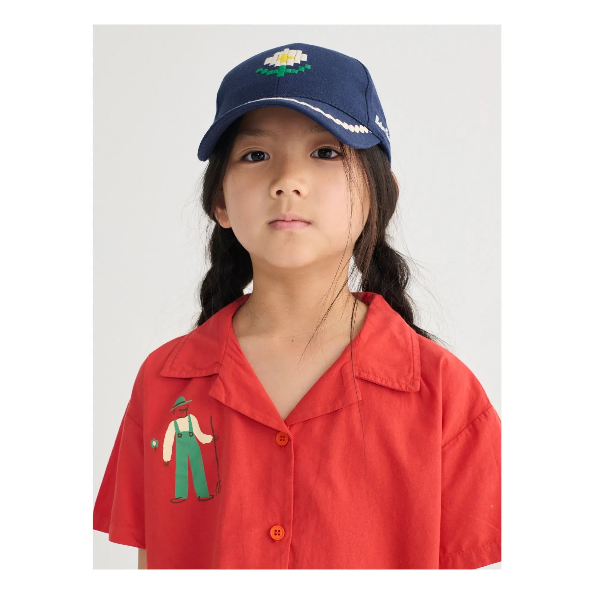 Bobo Choses - Marguerite Hut Recycelte Fasern | Navy
