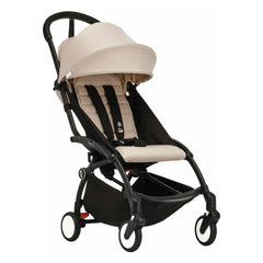 Stokke® - YOYO³ Bonpoint 6+ Bebek Arabası Siyah çerçeve | Bej