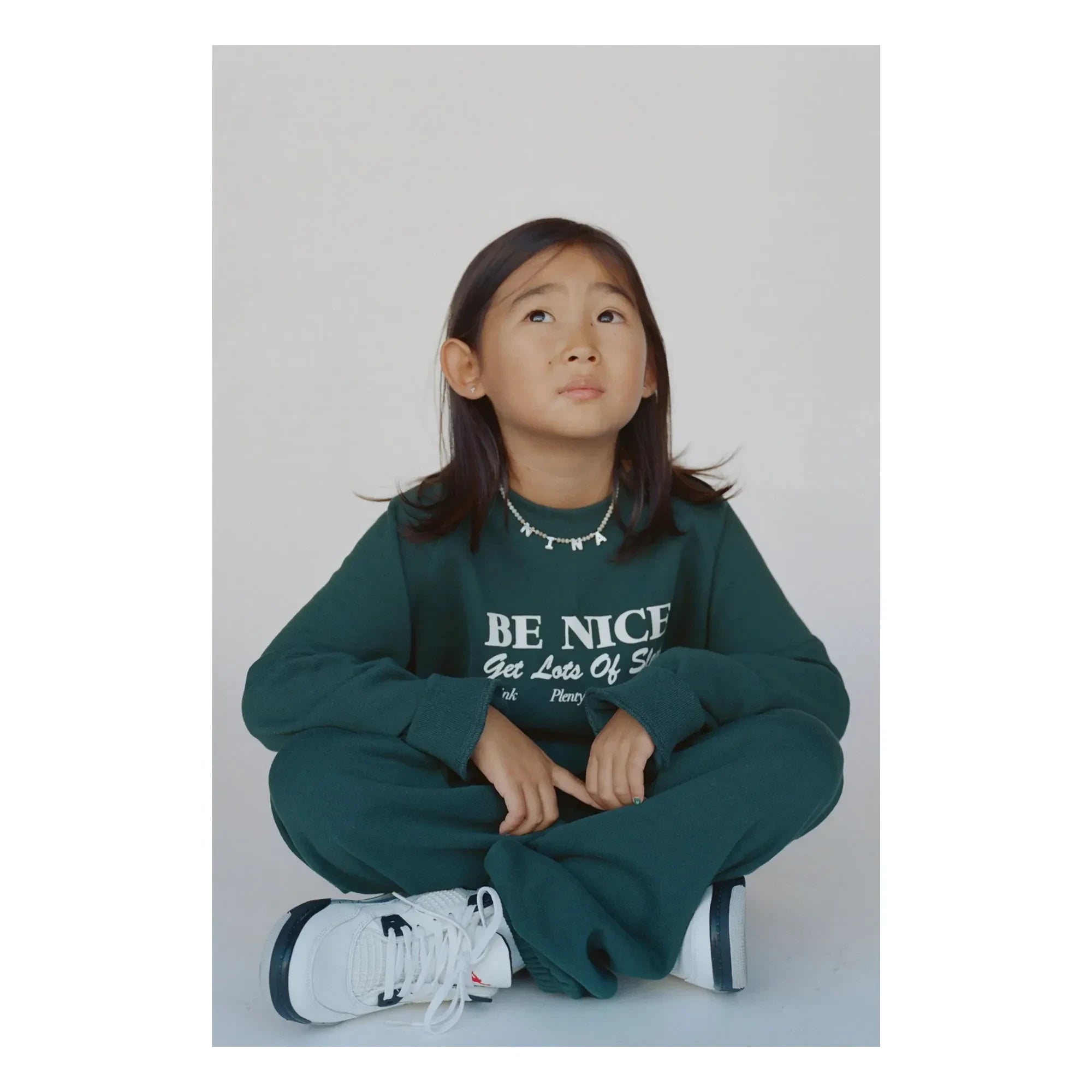 Sporty & Rich - Sweat Be Nice | Dunkelgrün