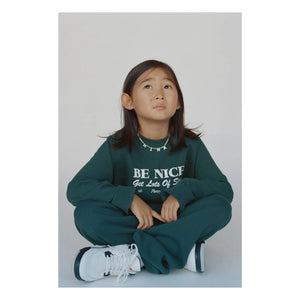 Sporty & Rich - Sweat Be Nice | Dunkelgrün