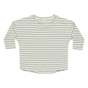 Quincy Mae - Rundhals-T-Shirt | Gebrochenes Weiß