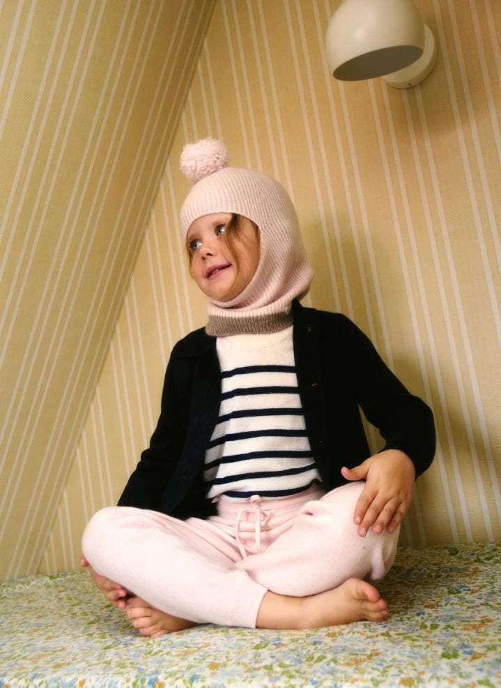Holmm - Ninni Kaşmir balaklava | Soluk Pembe