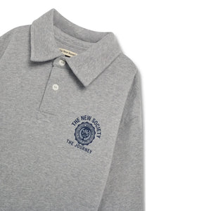 Die neue Gesellschaft – Ash Polo-Kleid | Grau