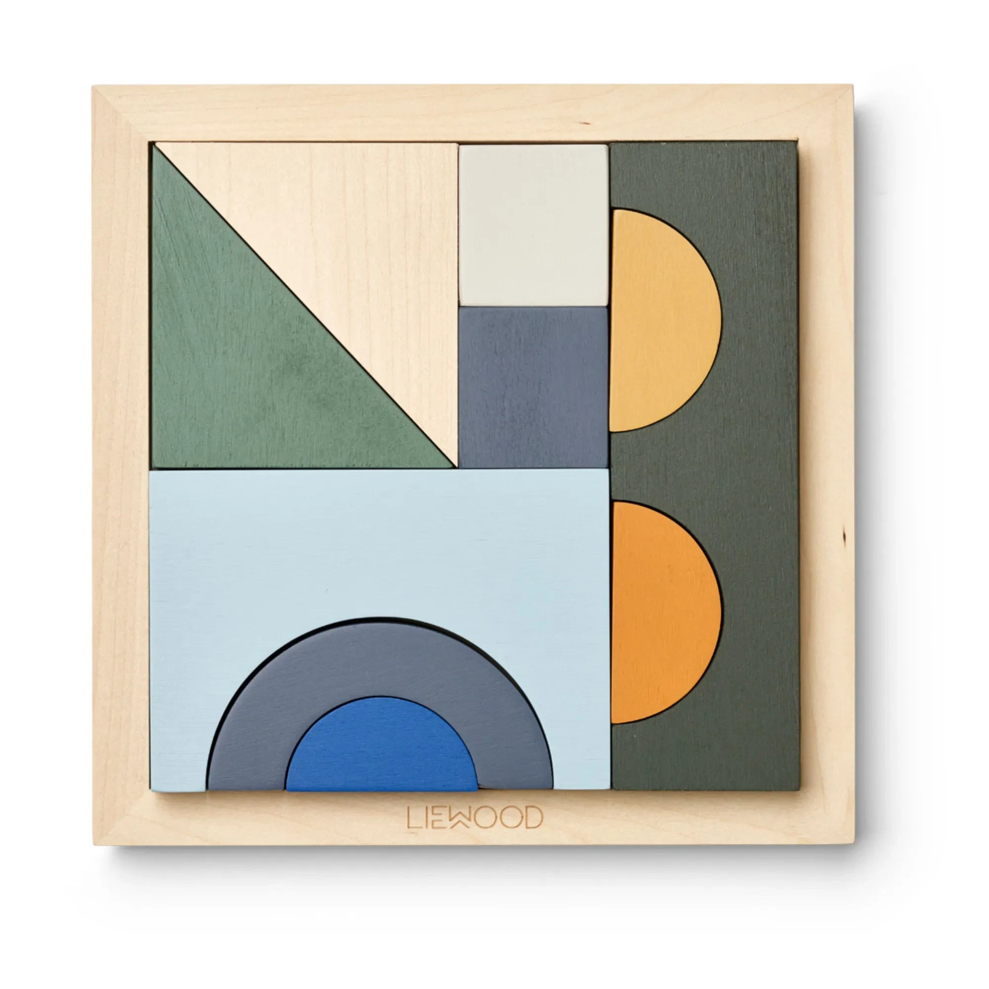 Liewood - Ishan Holzpuzzle | Grün