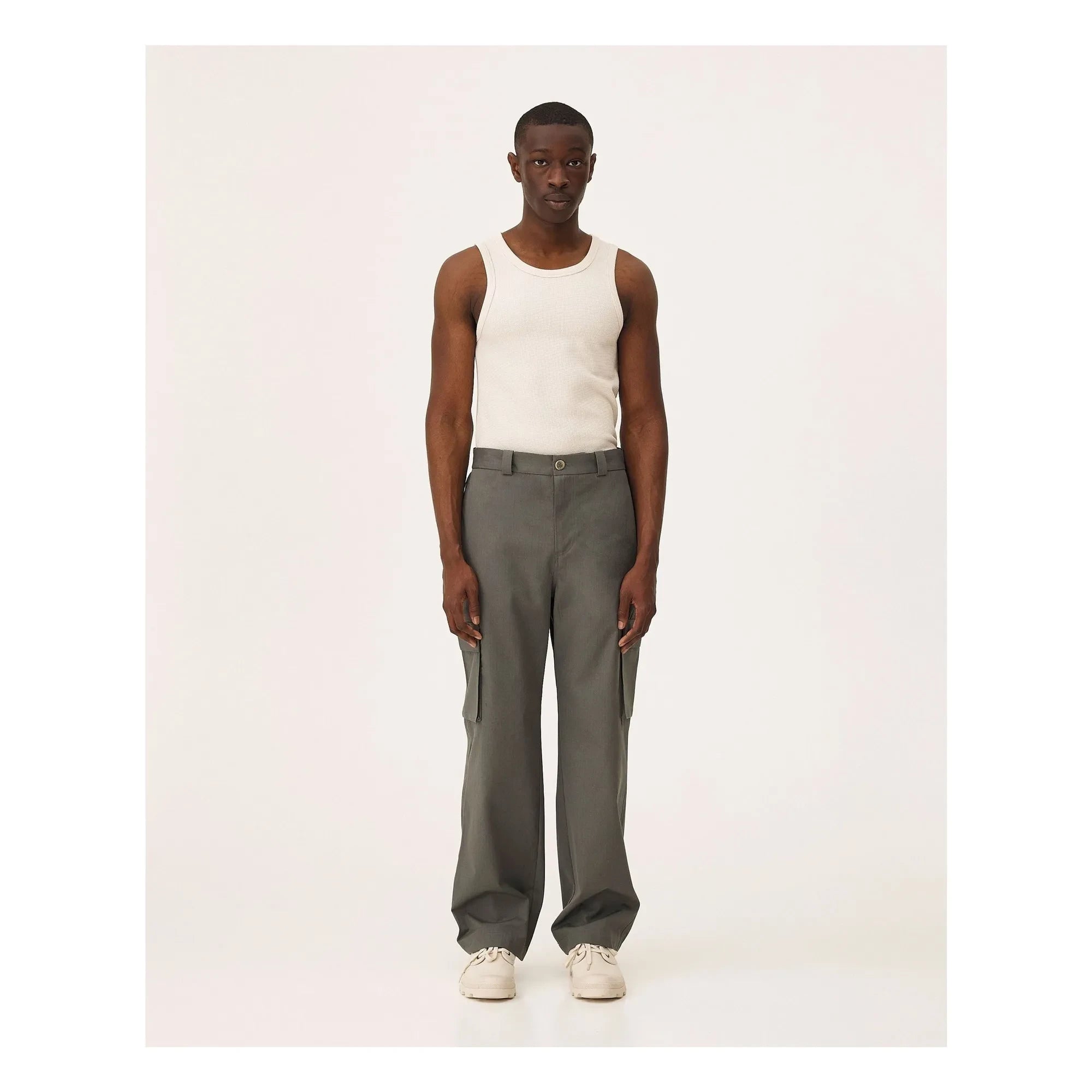Noyoco – Cargohose aus Bio-Baumwolle | Khaki