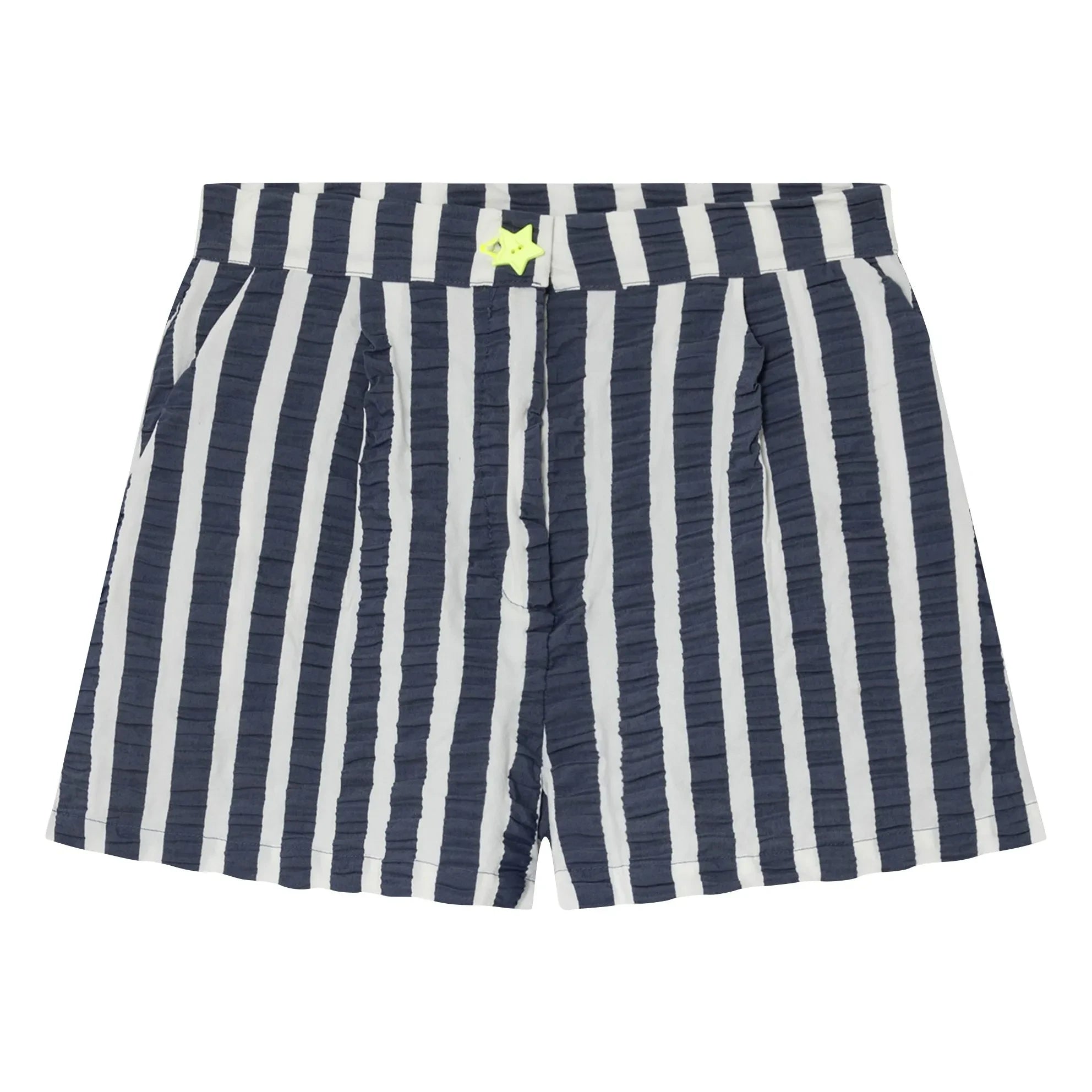 Dr Bloom - Gestreifte Shorts | Dunkelblau