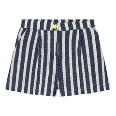 Dr Bloom - Gestreifte Shorts | Dunkelblau