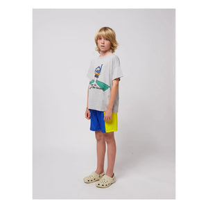 Bobo Choses - Colour-Block-Badeshorts | Blau