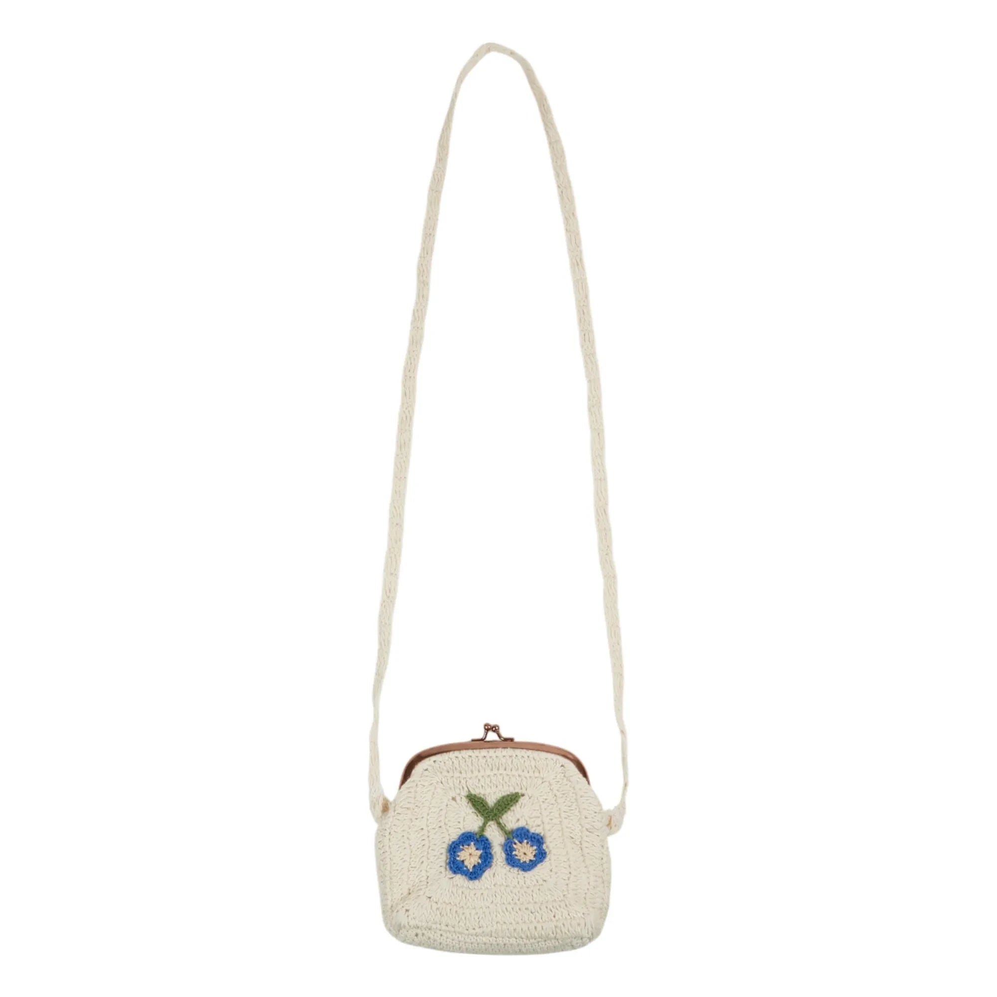 Emile et Ida - Häkel-Blumentasche | Creme