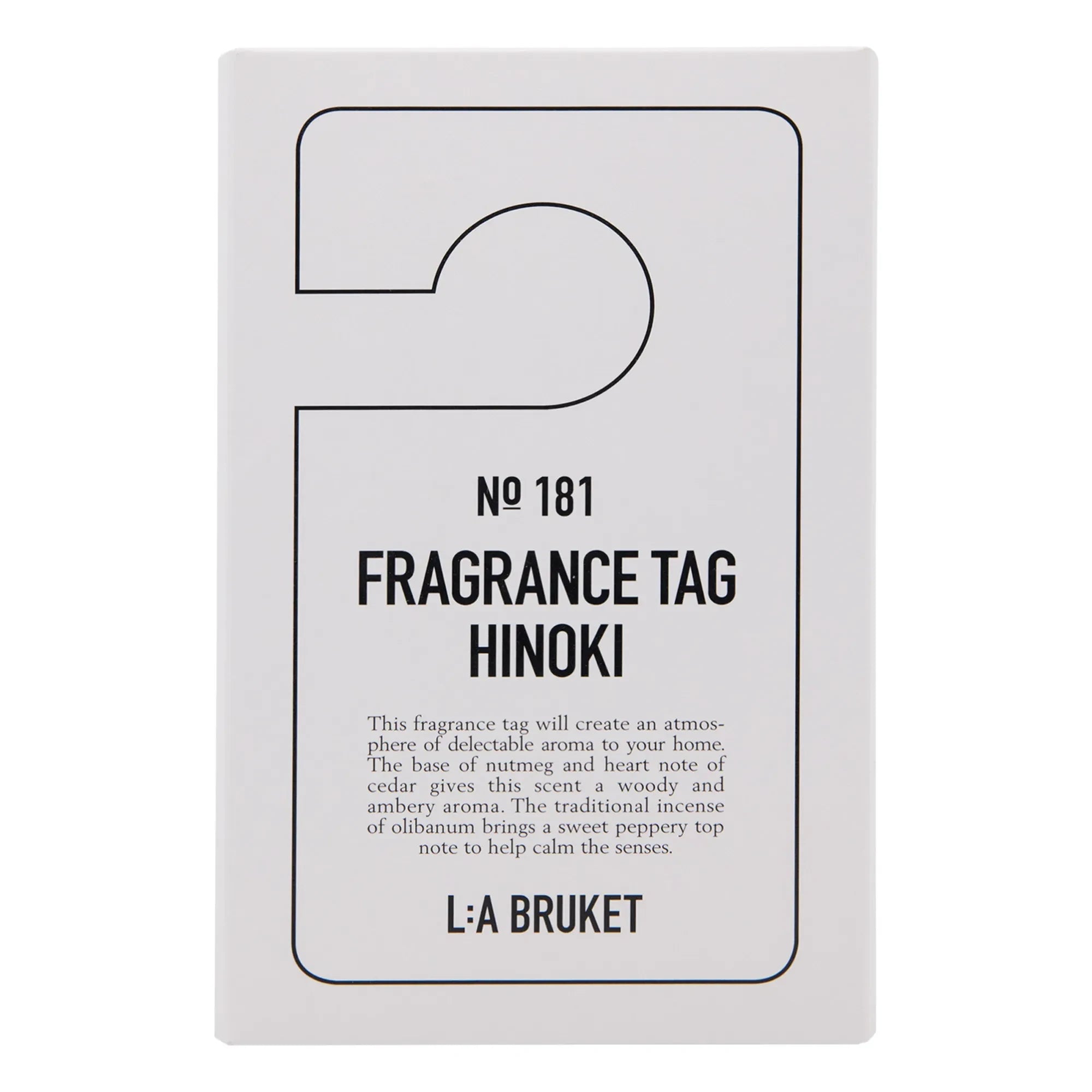 L:A BRUKET - 181 Duftanhänger Hinoki