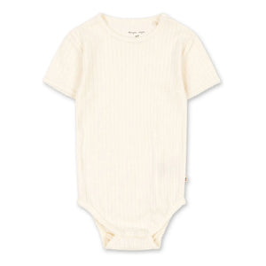 Konges Sløjd - Minnie Body Cherry Bio-Baumwolle | Ecru