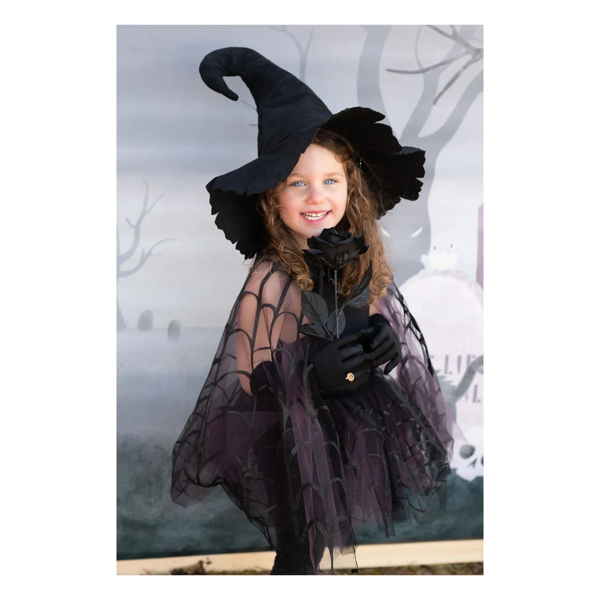Great Pretenders - Cape und Tutu Spinnennetz | Lila