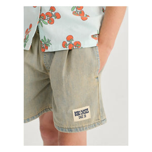 Bobo Choses - Verwaschene Bobo Choses Denim Shorts | Blau