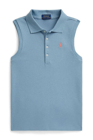 Polo Ralph Lauren çocuklar için yakalı pamuklu tişört
